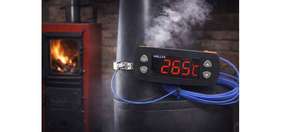 Füstgáz termosztát